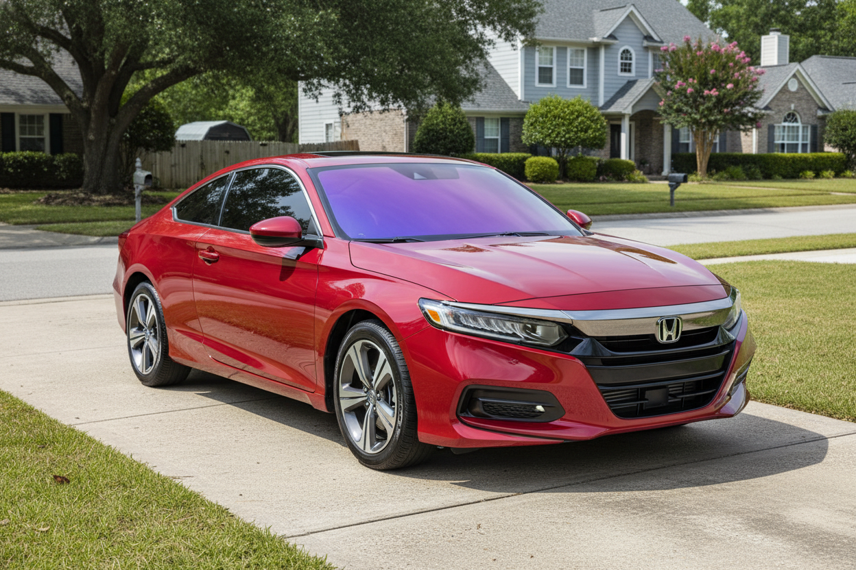 put it outside in a drive way